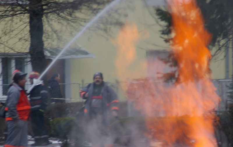Explozie pe magistrala de gaz metan