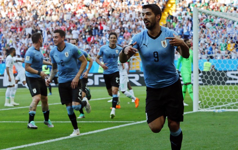 Uruguay - Arabia Saudită 1-0, în Grupa A de la Campionatul Mondial de fotbal Rusia 2018. Sud-americanii, în optimi, asiaticii - ”acasă” / VIDEO