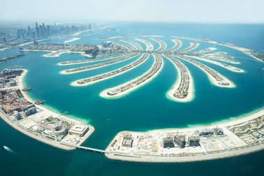 Top plaje în Dubai - Palm Jumeirah