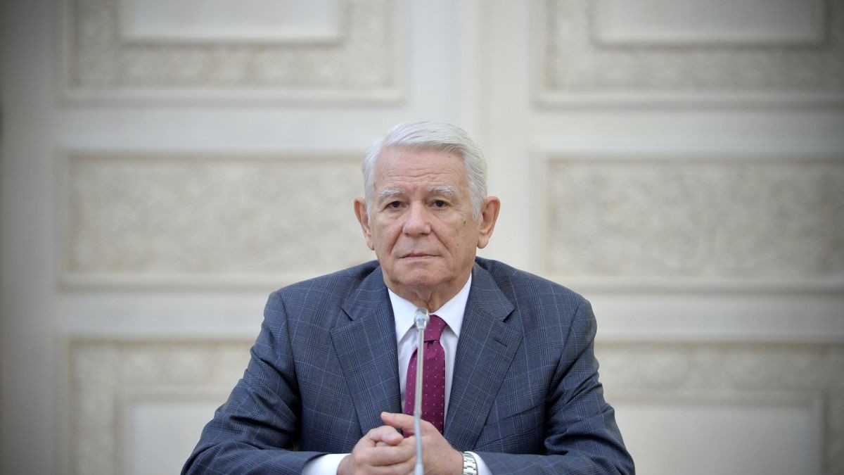 În 1989, Teodor Melescanu nega în fața ambasadorilor străini represiunea de la Timișoara FOTO: Hepta/Mediafax