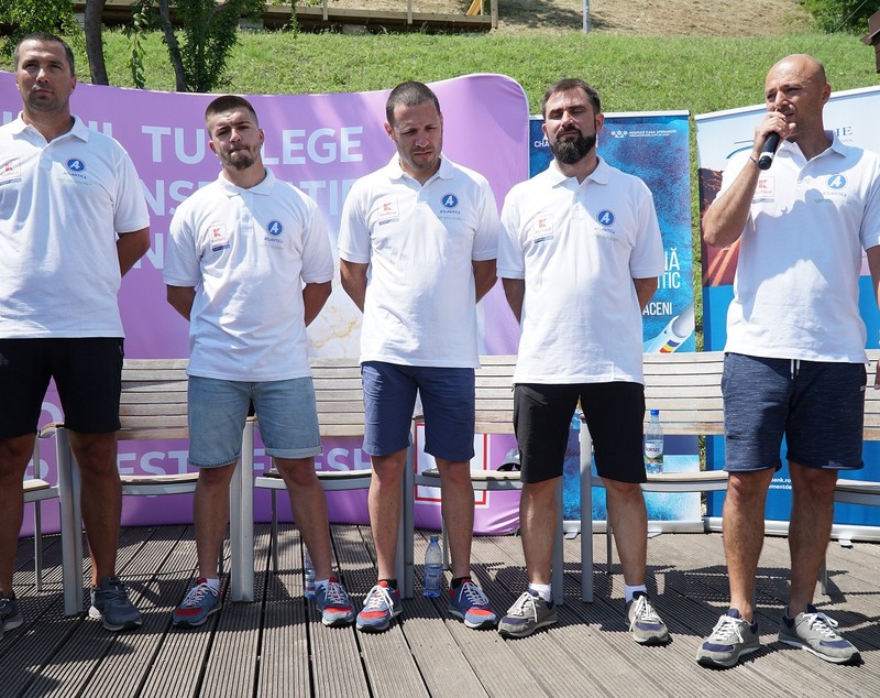 Aventuri la Marea Neagră cu echipa Atlantic4. Băieţii noştri, gata să doboare un record mondial