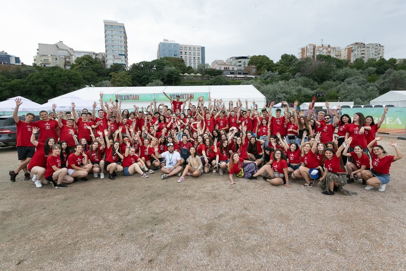 Voluntarii de la festivalul NeverSea