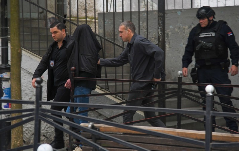 Autorul atacului de la școala din Belgrad nu poate fi urmărit penal pentru cei nouă oameni uciși