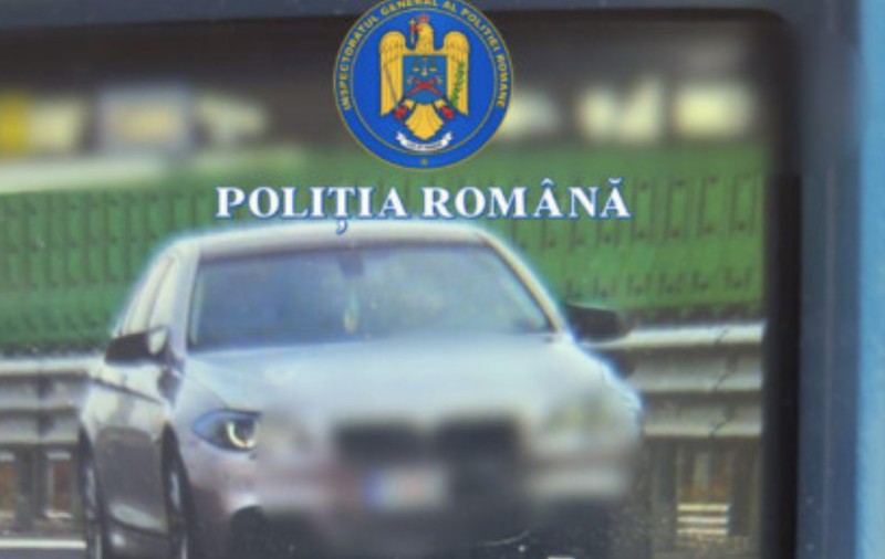 Șofer prins în timp ce conducea cu 227 km/h pe A0, în zona Corbeanca. „O secundă putea însemna o tragedie”