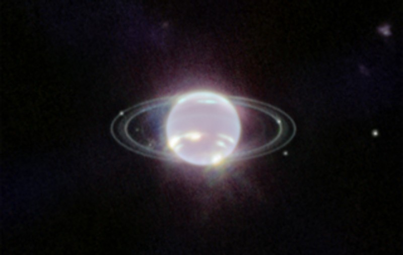 Cele mai clare imagini cu inelele lui Neptun din ultimele trei decenii, surprinse de telescopul James Webb