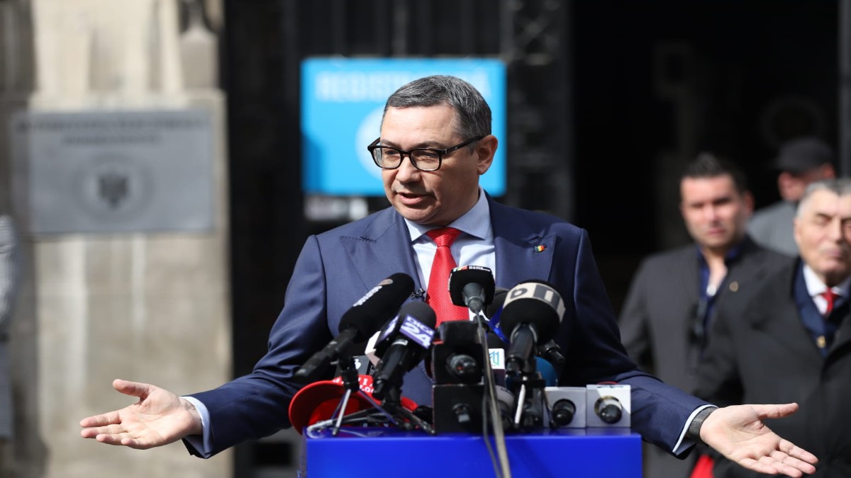 Victor Ponta candidează la alegerile prezidențiale 2025