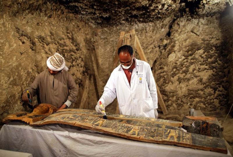 O nouă mumie descoperită în Luxor