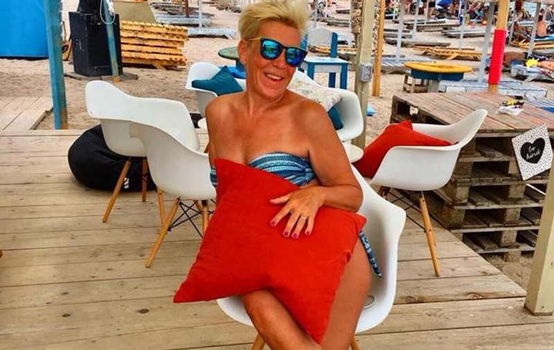 Silvia Dumitrescu și-a făcut vacanța la rulotă, în Vama Veche