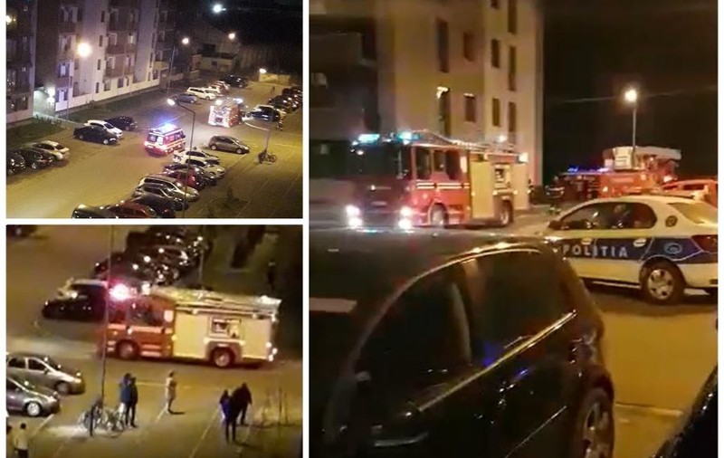 Un orădean s-a aruncat de la etajul 2 al unui bloc, dezbrăcat, după ce a sunat la 112 și a anunțat că este agresat în propria casă