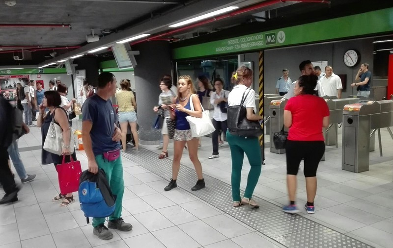 Accident la metrou în Milano: 14 persoane au fost rănite