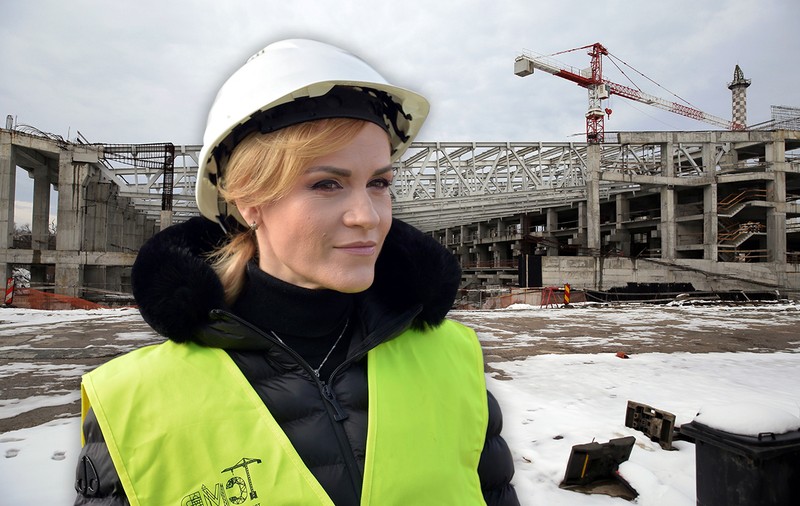 Patinoarul Mihai Flamaropol din București, abandonat de Primărie. Acuzații grave de la UTI: “Nu își propuseseră să îl termine și nici să plătească pentru lucrările executate”