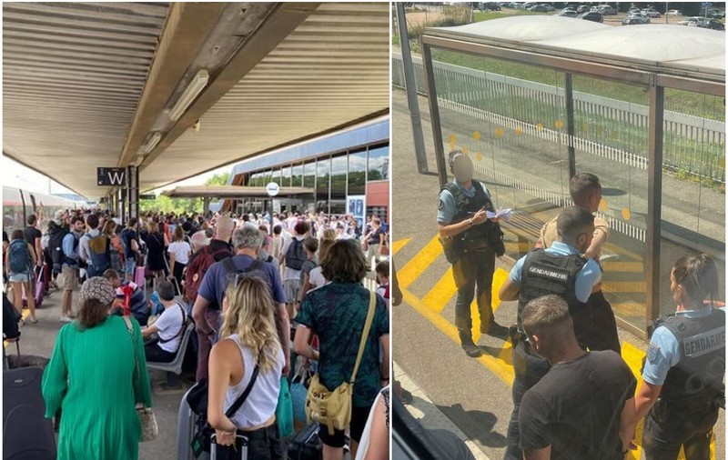 800 de oameni, evacuați dintr-un tren de mare viteză, după ce un român a dezarmat un polițist civil și a tras cu pistolul acestuia