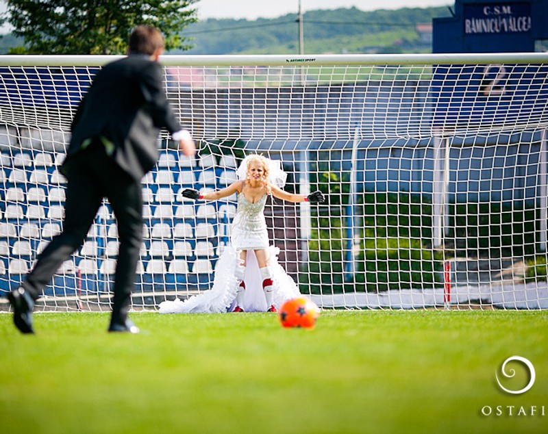 Cere inedită în căsătorie făcută de un fotbalist / GALERIE FOTO&VIDEO