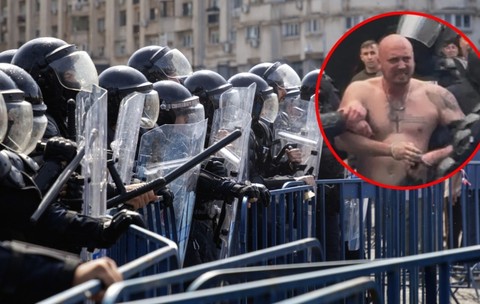Cine este Ciprian Pamfile, liderul instigatorilor de la protestul fermierilor din Piața Victoriei. A vrut să candideze la Primăria Capitalei și a intrat pe teren la un meci al României