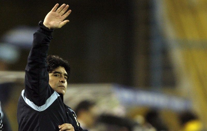 Maradona se roagă la Dumnezeu ca Argentina să se califice