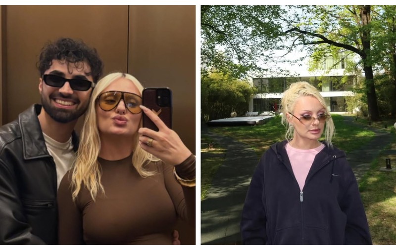 Imagine emoționantă cu Alexandra Stan și fetița ei, Eva. Artista și bebelușul ei au ajuns acasă