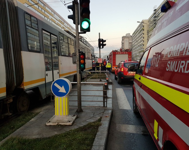 Femeie lovită mortal de tramvai pe Șoseaua Pantelimon din București