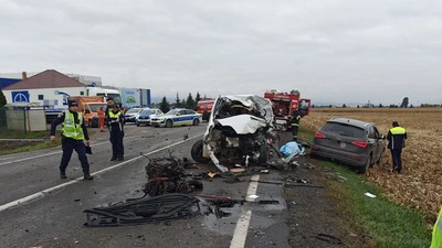 Accident teribil în județul Brașov. Foto BizBrașov.