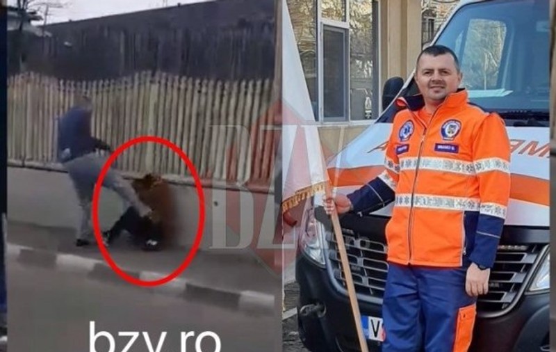 Imagini șocante în Vaslui: Un ambulanțier lovește cu brutalitate un copil