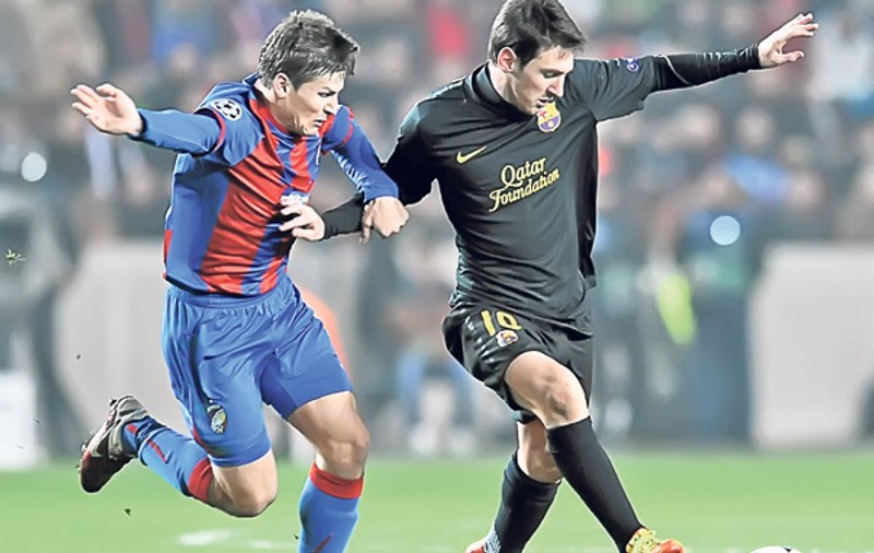 Messi, iar magic