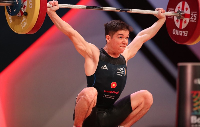 Cristian Marian Luca a câștigat o medalie de bronz la Europenele de haltere