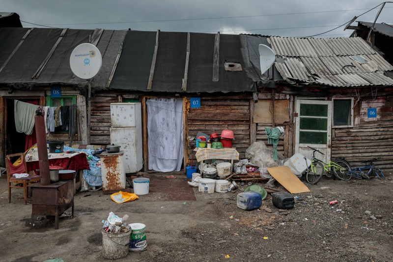 Trei locuințe din cartierul unde au ars casele în ianuarie 2021&nbsp;