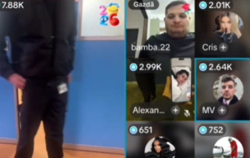 Au făcut scandal la UPU Constanța ca să creeze content, live pe TikTok, în timp ce primeau cadouri de la urmăritori