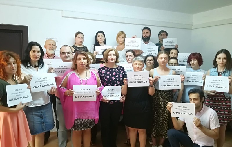 Consilierii de probațiune din București au intrat în grevă generală, alături de colegii din șase județe