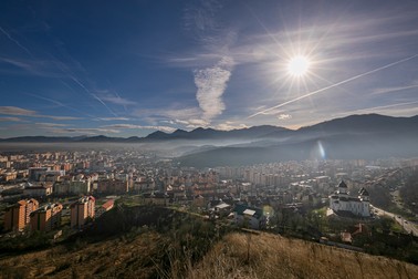 Vedere de pe Dealul Melcilor