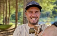 Serban Copoț în pădure. Sursa FOTO/ Facebook