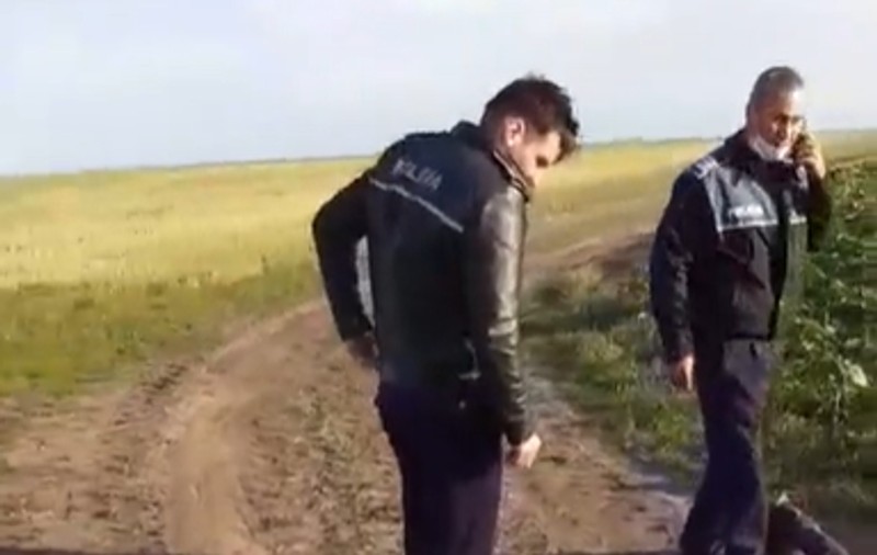 VIDEO|  Urmărire ca-n filme în Galați. Momentul în care doi hoți de animale au fost încătușați, transmis live pe Facebook