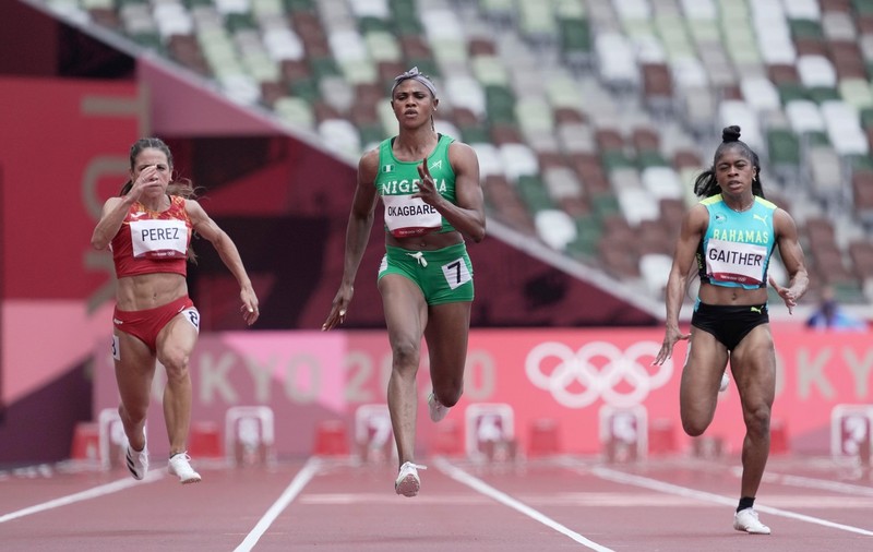 O atletă din Nigeria a fost suspendată de la JO 2020 după ce a câștigat o serie din proba de 100 metri