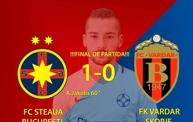 Amicale Dinamo și Steaua. Steaua - Vardar 1-0: Jakolis a înscris unicul gol. Dinamo - FC Zurich 0-1