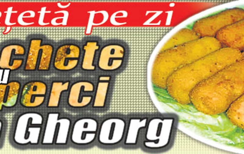 O reţetă pe zi | Crochete cu ciuperci á la Gheorg
