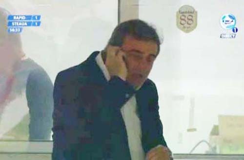Mihai Stoichiță, pe vremea când comunica direct cu patronul Gigi Becali în timpul