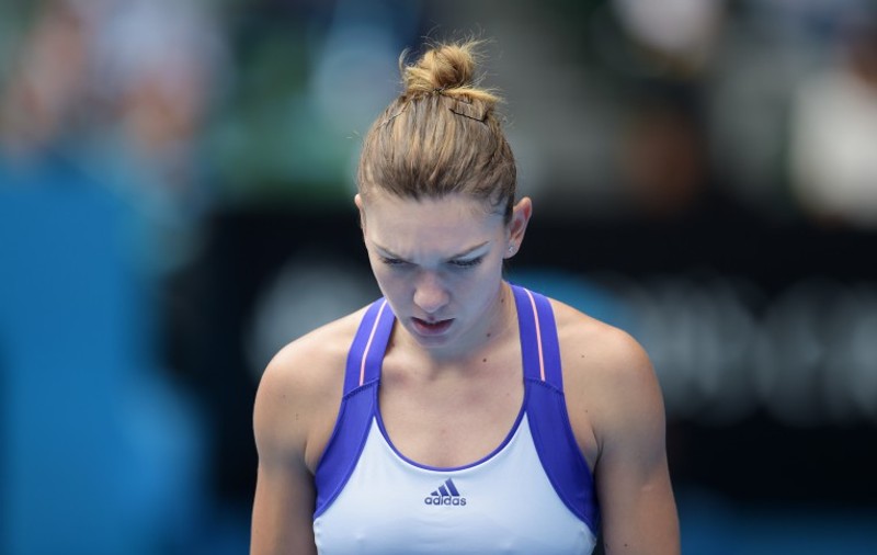 Simona Halep a fost eliminată din proba de dublu