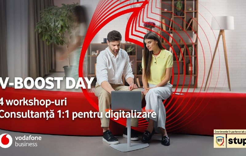 V-Boost Day, o zi întreagă dedicată antreprenorilor: workshop-uri practice și sesiuni de consultanță 1:1