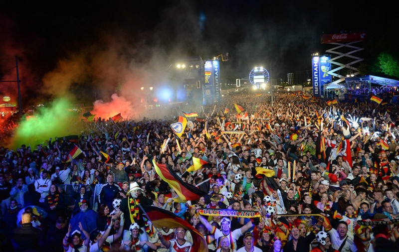 Finala cu Argentina a mai doborât un record în Germania