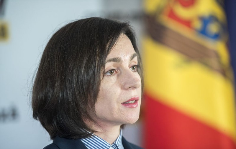 Maia Sandu mulţumeşte României şi preşedintelui Iohannis pentru "sprijinul constant" adus Republicii Moldova