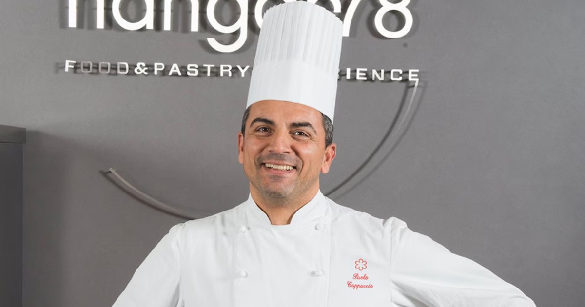 Bucătarul cu stele Michelin, Paolo Cappuccio. Foto chefcappuccio.it