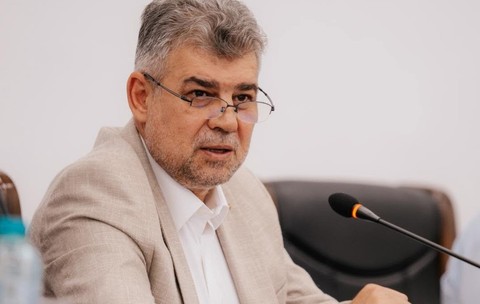 Marcel Ciolacu, în timpul unei ședințe la Consiliul Județean Buzău