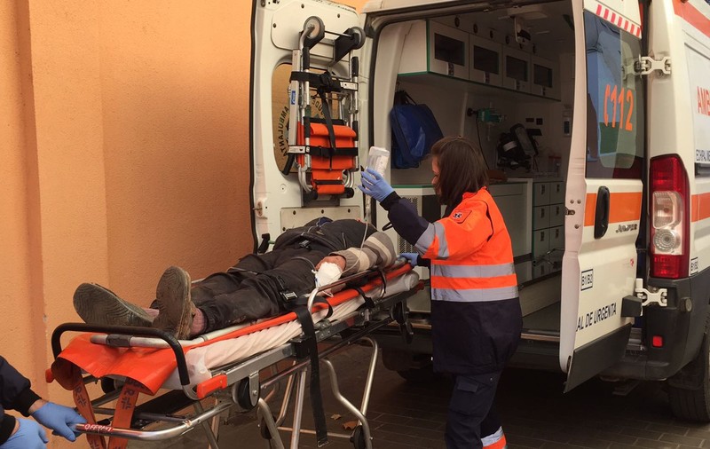 Accident între două autobuze în Pitești. A fost activat planul roșu de intervenție