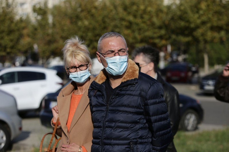 Mariana și Cristi au venit puțin temători la vaccinare