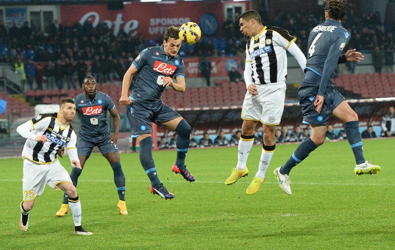 Napoli și Udinese, meci spectaculos în Cupa Italiei. Cyril Thereau a înscris / VIDEO