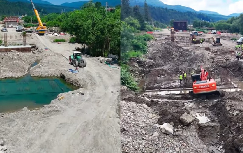 Centura Bușteni - Azuga, de 844 milioane de lei, avansează, în ciuda birocrației: Nu există autorizații pentru tot traseul