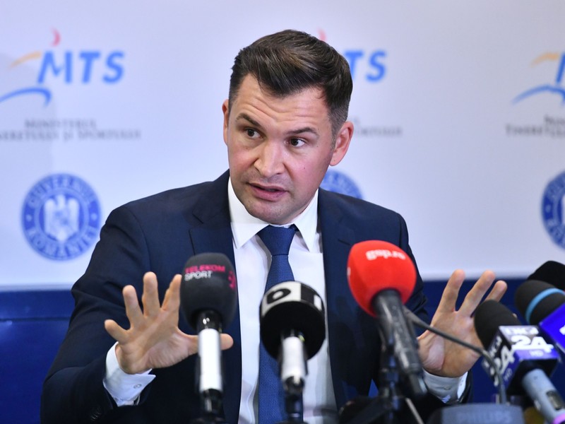 Ministrul tineretului și sportului, Ionuț Marian Stroe / FOTO. Hepta