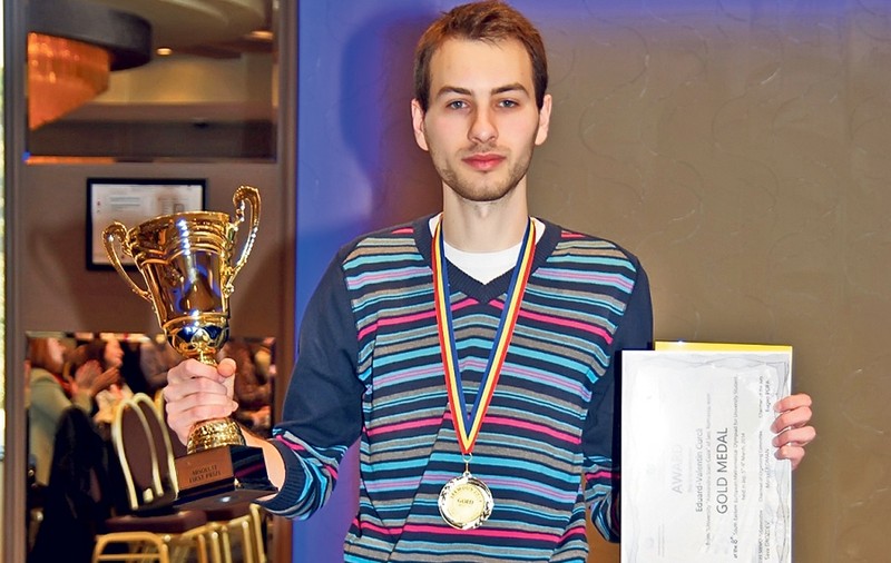 El e «şef» la MATE! Eduard Valentin Curcă a fost campion absolut