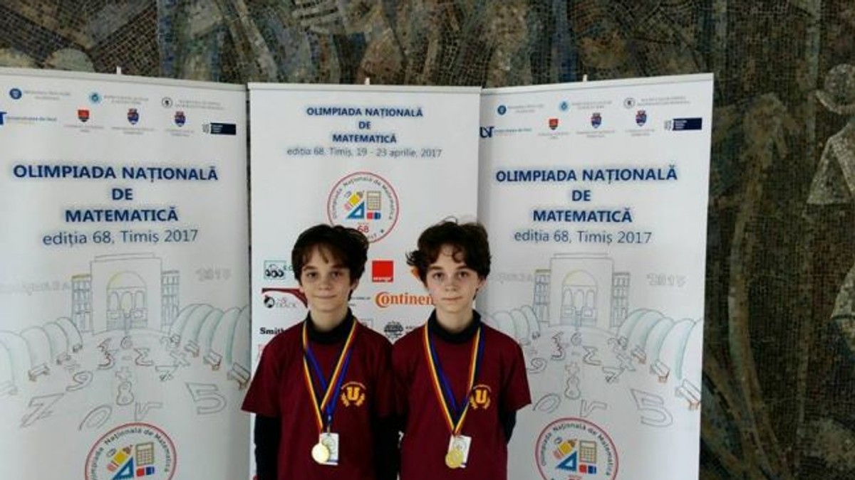Doi frați gemeni din Vrancea au obținut aceeași medie la Evaluarea Națională 2018
