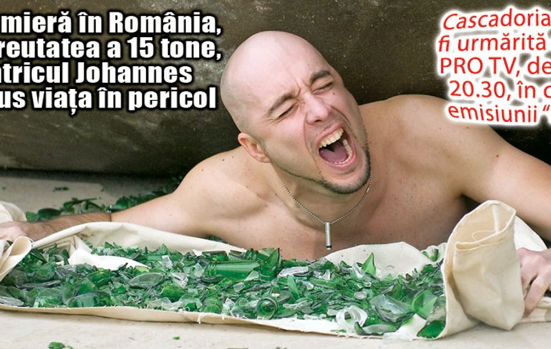 S-a lăsat călcat de buldozer!