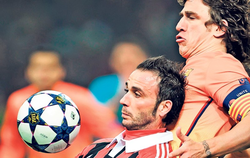 Un parior a ratat un câştig fabulos din cauza victoriei lui AC Milan contra Barcelonei